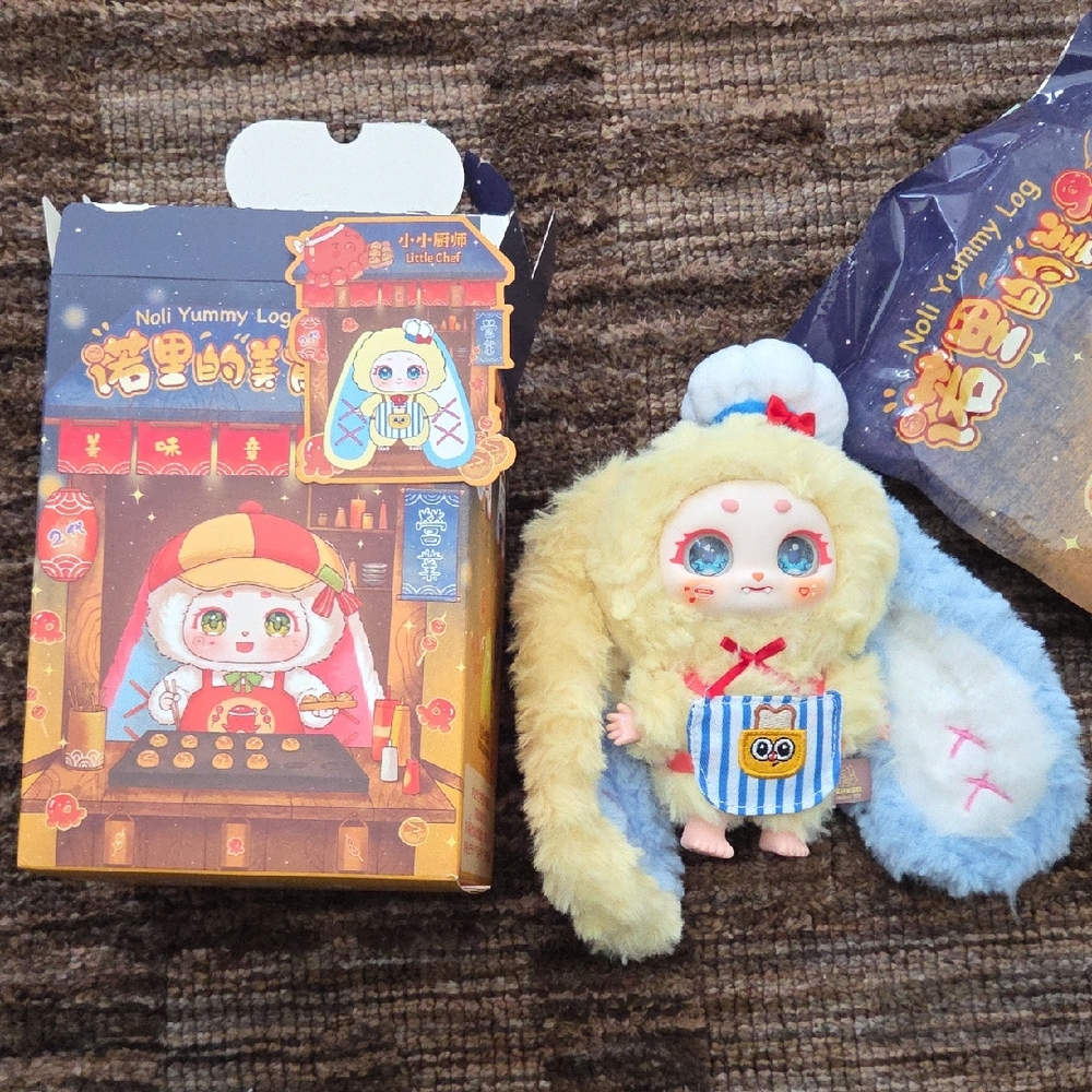Noli Yummy Log**  CHEF Series 3 Babies TOY